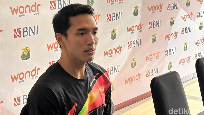Pebulutangkis tunggal putra Indonesia Jonatan Christie