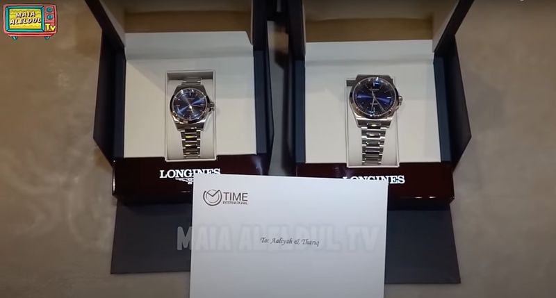 Kado pernikahan Thariq dan Aaliyah dari Maia Estianty