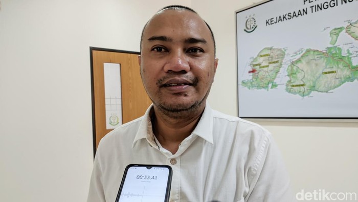 Kasi Penerangan Hukum Kejati NTB Efrien Saputera. (Foto: Ahmad Viqi/detikBali)