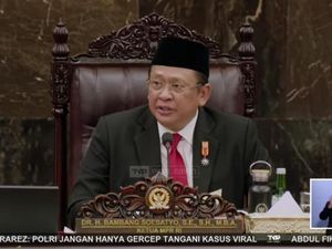 Pantun Bamsoet di Sidang MPR: Kotak Kosong Jangan Buat Kita Terbelah