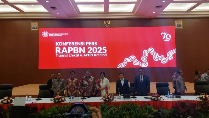 Konferensi Pers Rancangan Anggaran Pendapatan dan Belanja Negara (RAPBN) 2025