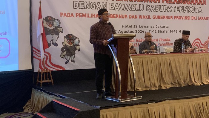 Koordinator Divisi Penanganan Pelanggaran Bawaslu DKI, Benny Sabdo (Taufiq/detikcom)
