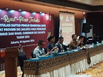 KPU DKI Tetapkan 8 Juta Data Pemilih Sementara di Pilgub Jakarta 2024