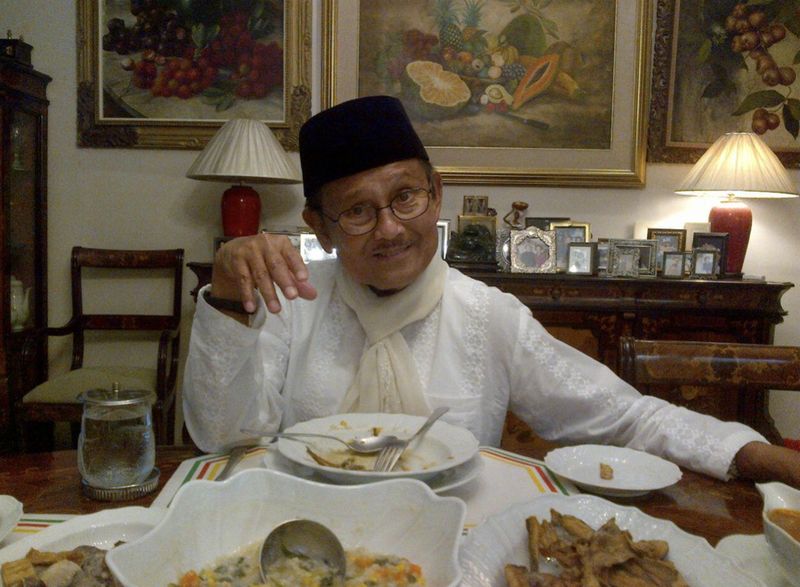 Makanan favorit Habibie