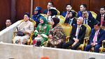 Momen JK-Try Sutrisno Nyimak Pidato Kenegaraan Terakhir Jokowi