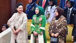 Momen JK-Try Sutrisno Nyimak Pidato Kenegaraan Terakhir Jokowi
