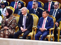 Momen JK-Try Sutrisno Nyimak Pidato Kenegaraan Terakhir Jokowi