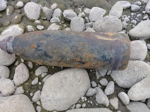 Benda Mirip Mortir Ditemukan Warga di Dasar Sungai Klawing Purbalingga