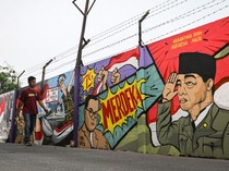 Mural Kemerdekaan Meriahkan HUT RI di Tangerang