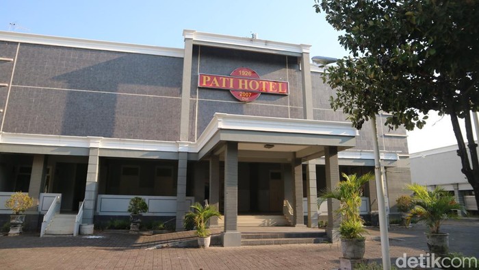 Pati Hotel yang berdiri sejak zaman penjajahan Belanda sampai sekarang tetap eksis, Kamis (16/8/2024).