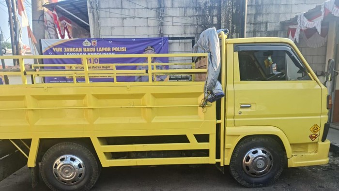 Ketegangan Pecah dalam Perburuan Seru Pencuri Kerbau di Bogor, Truk Terjungkal Menambah Drama