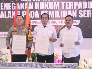 Sentra Gakkumdu Kota Malang Diluncurkan Jelang Pilada Serentak 2024
