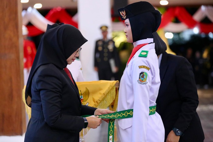 Pengukuhan Paskibra Banyuwangi