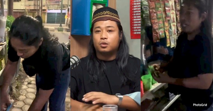 Penjual Minuman Mirip Praz Teguh Menyita Perhatian Netizen
