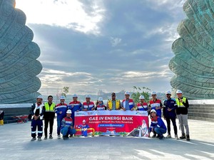 PGN Sukses Alirkan Gas Bumi ke Monumen Taman Kusuma Bangsa IKN