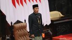 Potret Jokowi Pidato Kenegaraan Terakhir di Sidang Tahunan MPR