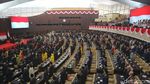 Potret Jokowi Pidato Kenegaraan Terakhir di Sidang Tahunan MPR