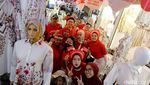 Potret Kemeriahan Perayaan HUT ke-79 RI di Pusat Perbelanjaan