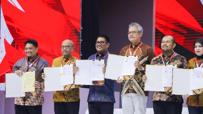 Pusri PJBG tanda tangani dengan PT PHE Jambi Merang