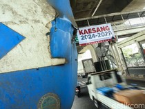 Spanduk Kaesang 2024-2029 Bertebaran di Jakarta