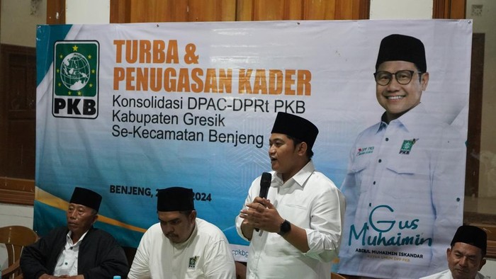 Syahrul Munif, bakal calon bupati yang akan diusung PKB di Pilbup Gresik 2024.