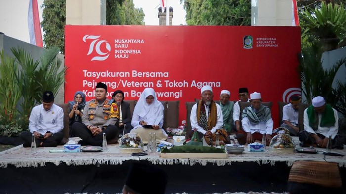 tasyakuran HUT Kemerdekaan di Banyuwangi