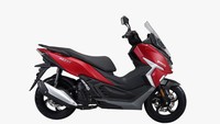 Di Malaysia, WMoto RT1 2024 hadir dengan tiga pilihan warna baru, yakni biru, putih, dan merah matte. Motor ini juga hadir dengan nuansa grafis yang baru. Desain motor ini juga terlihat modern dan elegan mirip skutik-skutik buatan Jepang. Foto: Dok. WMoto