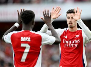 Duo Havertz-Saka Tumpuan Arsenal