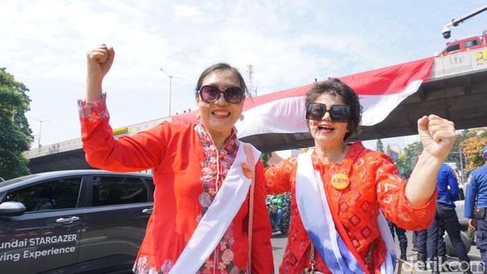 Aksi 3 Menit memperingati HUT ke-79 RI di Kota Bandung
