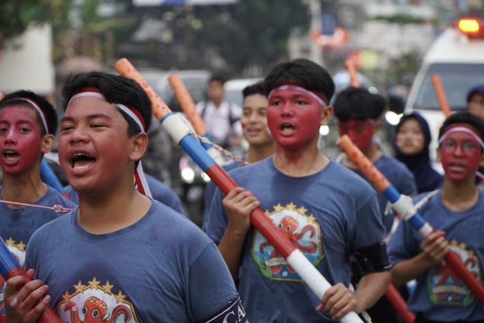 Dalam rangka memperingati HUT RI ke-79, SMP Labschool Cibubur mengadakan Lari Lintas Juang