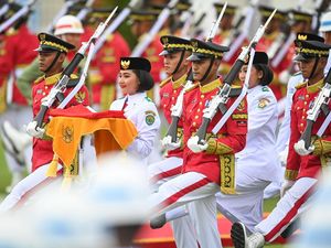 Daftar 76 Nama Anggota Paskibraka 2024 Lengkap Formasi dan Pembawa Baki