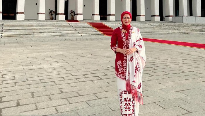 Suami Juliana Moechtar jadi Komandan Upacara HUT ke-79 RI di IKN.