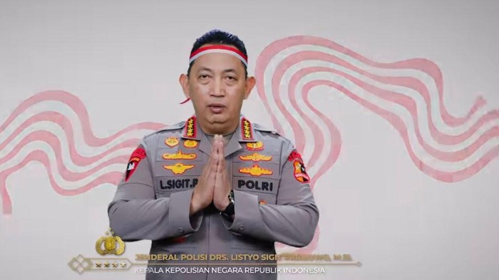 Kapolri Jenderal Listyo Sigit Prabowo