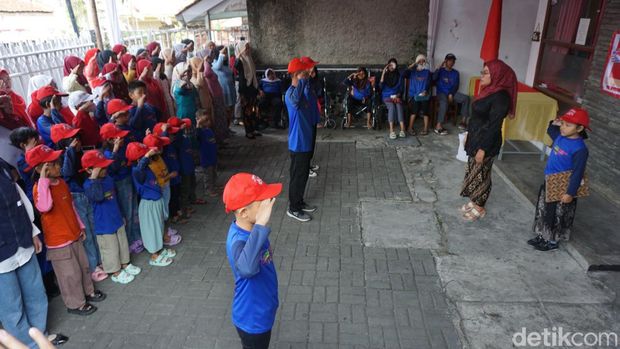Kemeriahan 17 Agustusan di Rumah Pejuang Kanker Ambu