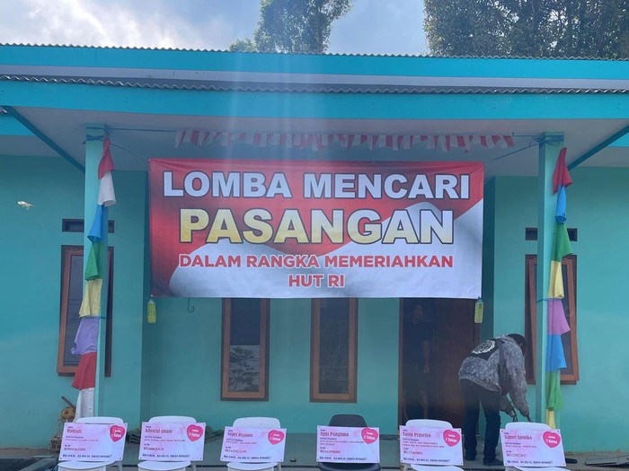 Khoirul Anam, kreator konten yang berasal dari Magelang, Jawa Tengah, yang mengunggah ide lomba mencari pasangan.