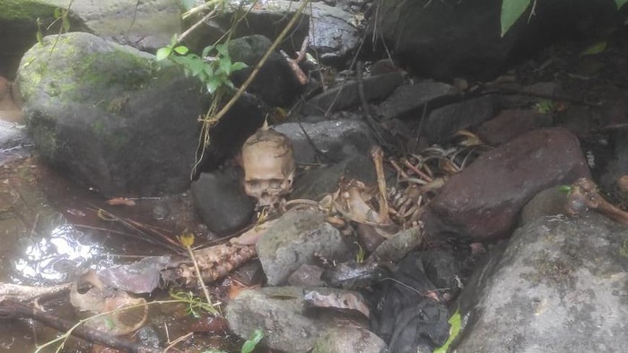 Lokasi penemuan tengkorak manusia di Agam (dok. Istimewa).