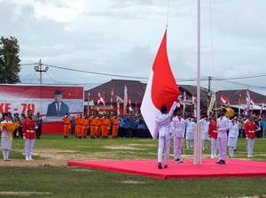 Susunan Acara Upacara 17 Agustus 2025, Pengibaran dan Penurunan Bendera