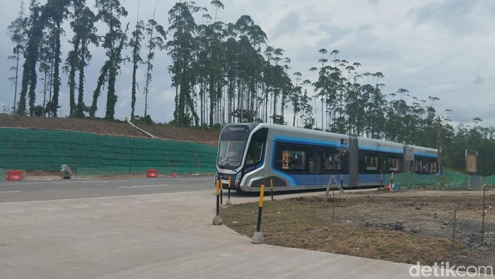 Menhub Budi Karya & Kereta Tanpa Rel di IKN