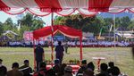 Momen Menteri LHK Pimpin Upacara HUT ke-79 RI di Rinjani