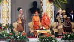 Momen Wapres Maaruf Amin Hadiri Upacara HUT RI di Istana Merdeka