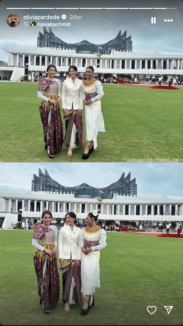 Olivia Pardede dan Novia Bachmid