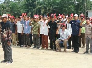 Lansia di Desa Tanjung Asri Asahan Laksanakan Upacara Peringatan HUT Ke-79 RI