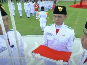 Ini Dia 6 Paskibraka Pengibar Bendera untuk Upacara HUT ke-79 RI di IKN