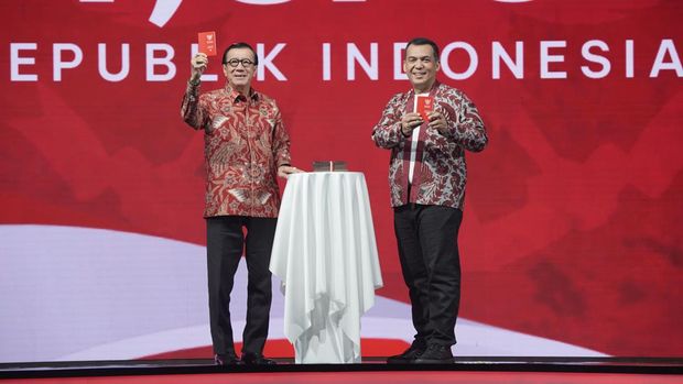 Peluncuran paspor baru RI. (Dok Humas Kemenkumham)