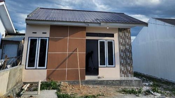 Penampakan rumah di Perumahan Zuhroh Land.