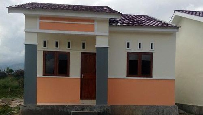 Penampakan rumah di Taman Sari Residence.