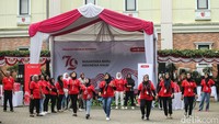 Lomba ini digelar usai melakukan upacara pengibaran bendera merah putih.