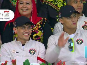 Peraih Emas Olimpiade Paris Rizki dan Veddriq Ikut Upacara HUT ke-79 di IKN