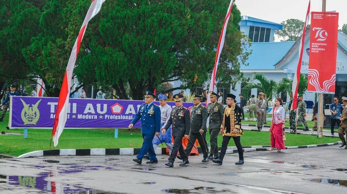 Sejumlah Forkopimda hadir dalam upacara (Dok. Pemkot Medan) Sejumlah Forkopimda hadir dalam upacara (Dok. Pemkot Medan)