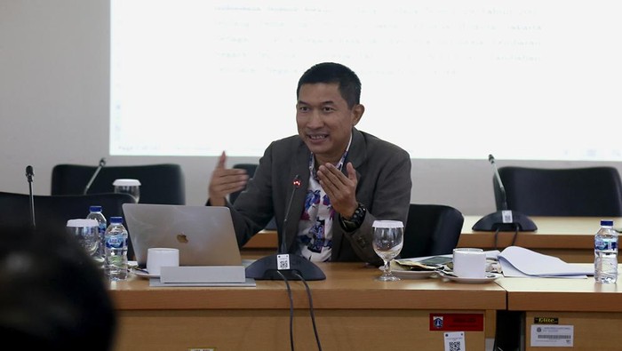 Sekrataris Fraksi PDIP DPRD DKI Jakarta Dwi Rio Sambodo
